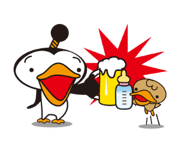 Tonosama-Penguin sticker #945977