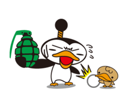 Tonosama-Penguin sticker #945999