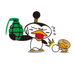 Tonosama-Penguin sticker #945999