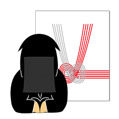 Kuroko, a stage assistant in japan