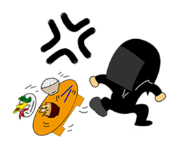 Kuroko, a stage assistant in japan sticker #946298