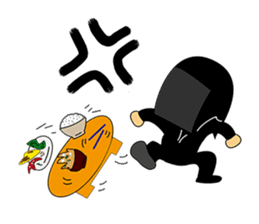 Kuroko, a stage assistant in japan sticker #946298