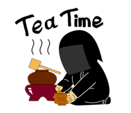 Kuroko, a stage assistant in japan sticker #946299