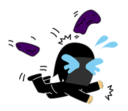 Kuroko, a stage assistant in japan sticker #946300