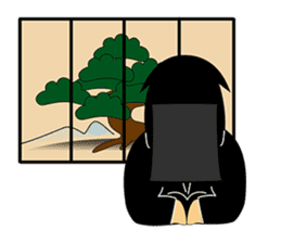 Kuroko, a stage assistant in japan sticker #946307