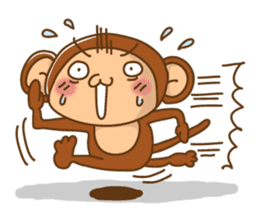 Funky monkey sticker #946413