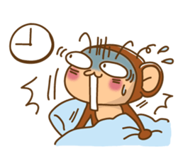 Funky monkey sticker #946417