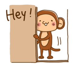 Funky monkey sticker #946424
