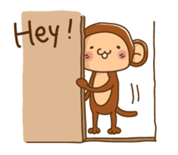 Funky monkey sticker #946424