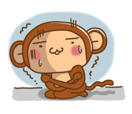 Funky monkey sticker #946434
