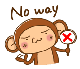 Funky monkey sticker #946435