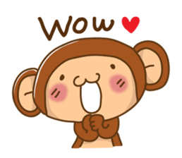 Funky monkey sticker #946442