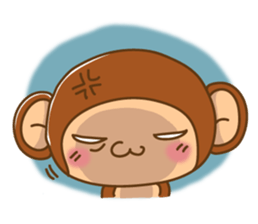 Funky monkey sticker #946445