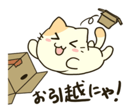 Carton Boxed Cat sticker #947001