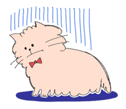 Cats and dogs a good friend sticker #947138