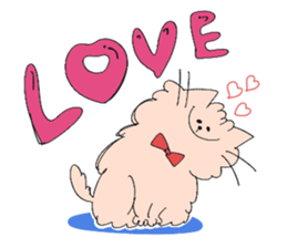 Cats and dogs a good friend sticker #947141