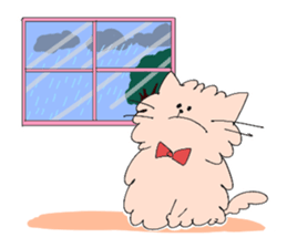 Cats and dogs a good friend sticker #947150