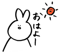 Loose rabbit sticker #947287