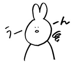Loose rabbit sticker #947303