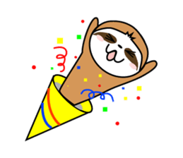 cute sloths Jack&Mary sticker #947564