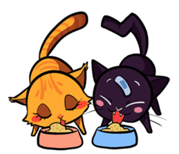 Jaguar & Croissant sticker #948200