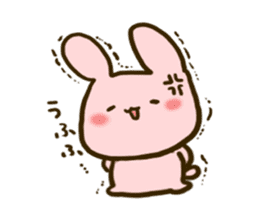ufufu rabbit sticker #948329