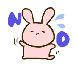 ufufu rabbit sticker #948340