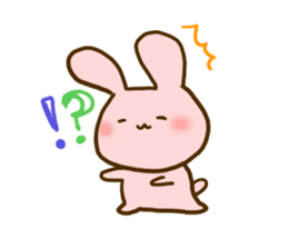 ufufu rabbit sticker #948342