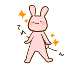 ufufu rabbit sticker #948357