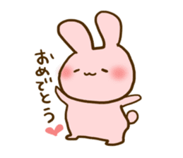 ufufu rabbit sticker #948362