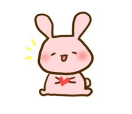 ufufu rabbit sticker #948363