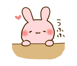 ufufu rabbit sticker #948366