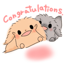 Peke Twins (English version) sticker #948532