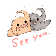 Peke Twins (English version) sticker #948535