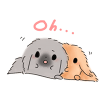 Peke Twins (English version) sticker #948537