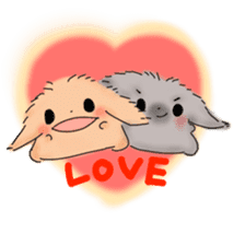 Peke Twins (English version) sticker #948555