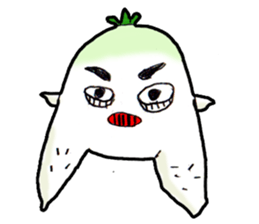 Japanese radish sticker #948650