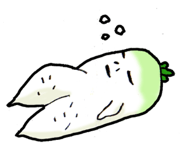 Japanese radish sticker #948653