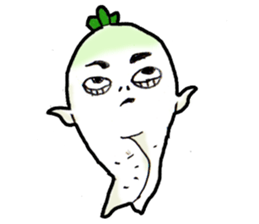 Japanese radish sticker #948654
