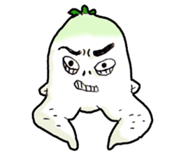 Japanese radish sticker #948658