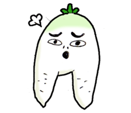 Japanese radish sticker #948659
