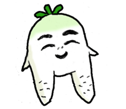 Japanese radish sticker #948664