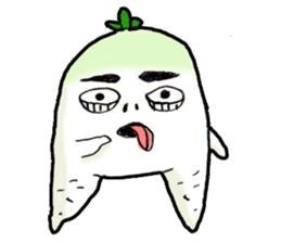 Japanese radish sticker #948665