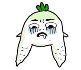 Japanese radish sticker #948666