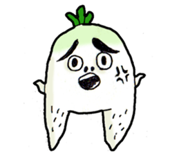 Japanese radish sticker #948668