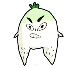 Japanese radish sticker #948671