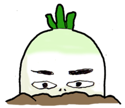 Japanese radish sticker #948678