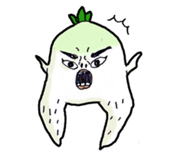 Japanese radish sticker #948684