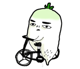 Japanese radish sticker #948685