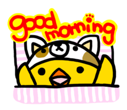 Headdress dog English version sticker #948707